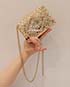 Custard Cream Clutch, back view